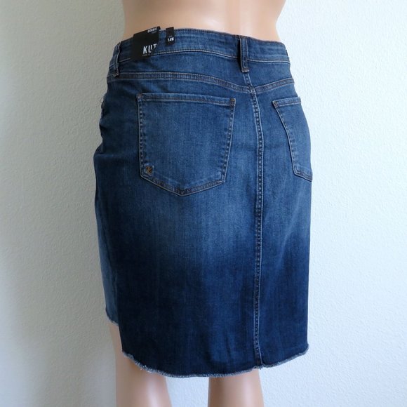 KUT from the KLOTH Jeans Alice Skirt Size 14W NWT - Picture 6 of 7